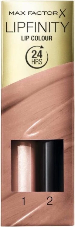 Max Factor Lipfinity Lip Colour 2-step Long Lasting Lippenstift - 006 Always Delicate -Mode Cosmetica Winkel 399x1200 2