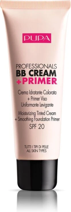 Pupa Milano Professionals BB Cream + Primer - 002 Sand -Mode Cosmetica Winkel 403x1200 3