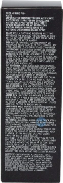 MAC Cosmetics Prep + Prime Fix+ Matte Primer - 100 Ml -Mode Cosmetica Winkel 412x1200