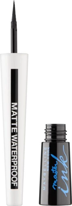 Maybelline Master Ink Matte Waterproof - Black - Eyeliner -Mode Cosmetica Winkel 421x1200 4