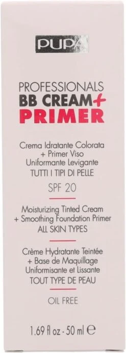 Pupa Milano Professionals BB Cream + Primer - Nude 001 -Mode Cosmetica Winkel 429x1200
