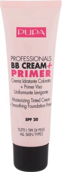 Pupa Milano Professionals BB Cream + Primer - Nude 001 -Mode Cosmetica Winkel 437x1200 4