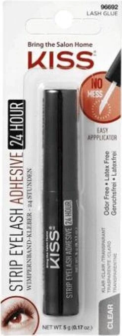 KISS - Strip Eyelash Adhesive 24 Hour Clear -Mode Cosmetica Winkel 438x1200 3