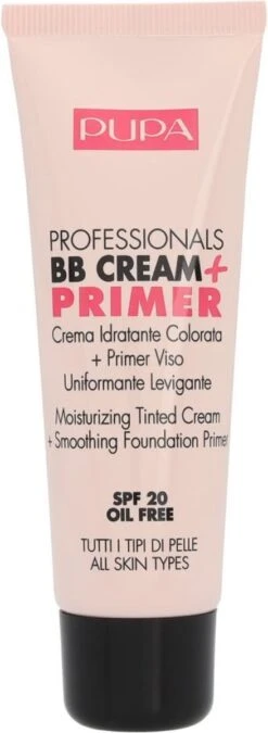 Pupa Milano Professionals BB Cream + Primer - Nude 001 -Mode Cosmetica Winkel 439x1200 3