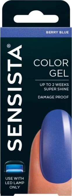 Sensista Color Gel Berry Blue - Blauw -Mode Cosmetica Winkel 441x1200