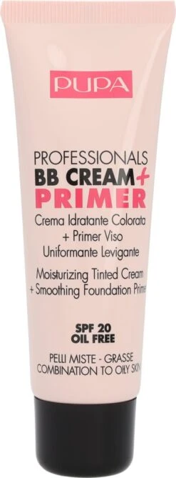 Pupa BB Cream + Primer For Combination To Oily Skin - 002 Sand 17 Pupa BB Cream + Primer For Combination To Oily Skin - 002 Sand -Mode Cosmetica Winkel 443x1200 4