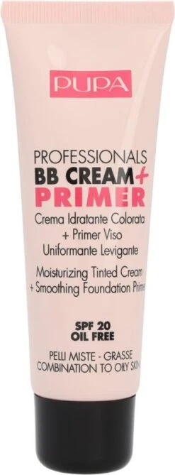 Pupa BB Cream + Primer For Combination To Oily Skin - 002 Sand 18 Pupa BB Cream + Primer For Combination To Oily Skin - 002 Sand -Mode Cosmetica Winkel 443x1200 5