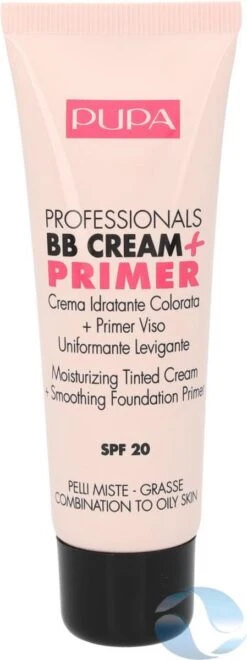 Pupa BB Cream + Primer For Combination To Oily Skin - 002 Sand 20 Pupa BB Cream + Primer For Combination To Oily Skin - 002 Sand -Mode Cosmetica Winkel 449x1200 2