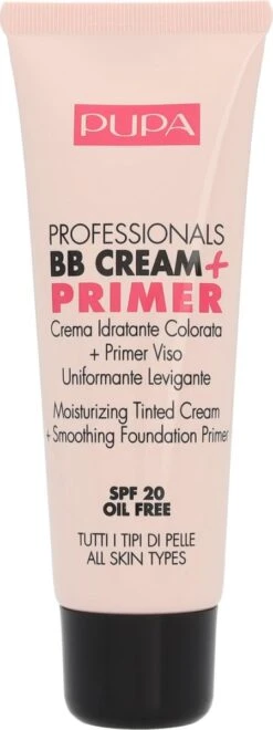Pupa Milano Professionals BB Cream + Primer - 002 Sand -Mode Cosmetica Winkel 449x1200 4