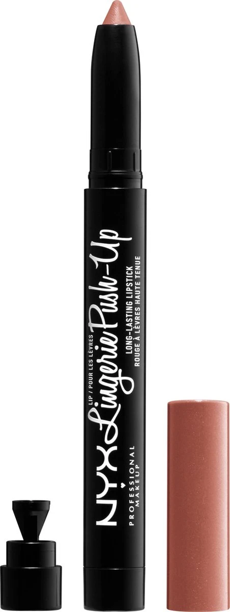 NYX Professional Makeup Lip Lingerie Push Up Long Lasting Lippenpotlood - LIPLIPLS06 Push Up - 16 Gr 2 NYX Professional Makeup Lip Lingerie Push Up Long Lasting Lippenpotlood - LIPLIPLS06 Push Up - 16 Gr - Afbeelding 2