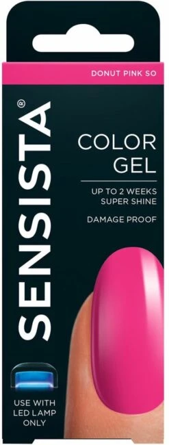 Sensista Color Gel Donut Pink So! - Gel Polish - Roze -Mode Cosmetica Winkel 456x1200