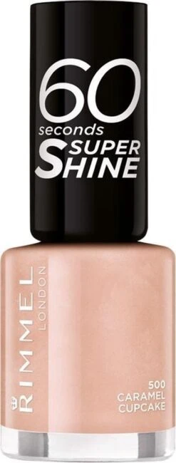 Rimmel London Rimmel 60 Seconds Super Shine - 500 Caramel Cupcake -Mode Cosmetica Winkel 456x1200 3