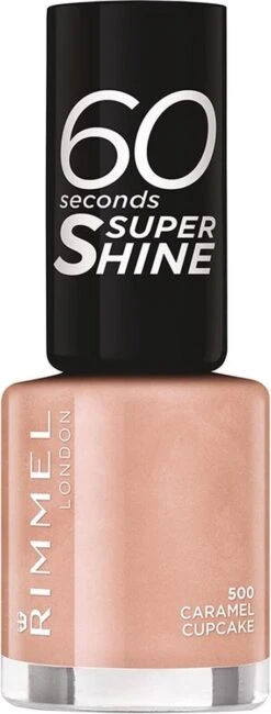 Rimmel London Rimmel 60 Seconds Super Shine - 500 Caramel Cupcake -Mode Cosmetica Winkel 456x1200 4