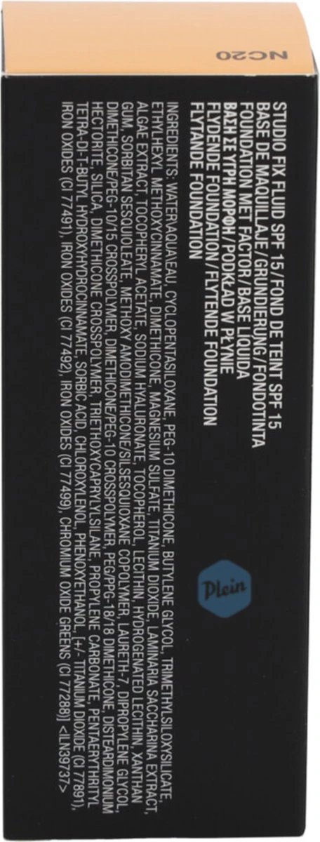 MAC Cosmetics Studio Fix Fluid Foundation - NC20 1 MAC Cosmetics Studio Fix Fluid Foundation - NC20