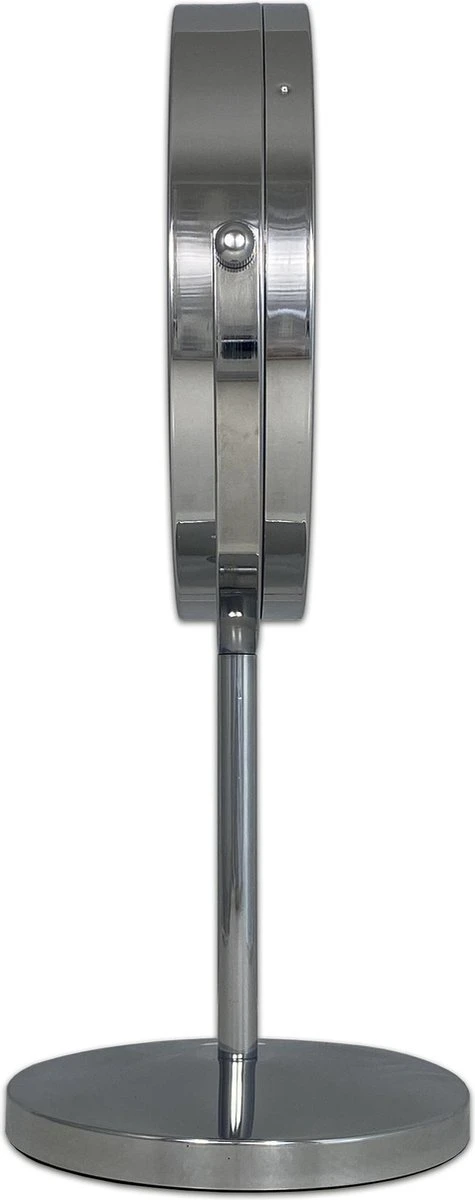Metalen Verlichte Make-up LED Spiegel Dubbelzijdig 17,5CMØ 7x Vergroting 2 Metalen Verlichte Make-up LED Spiegel Dubbelzijdig 17,5CMØ 7x Vergroting - Afbeelding 2