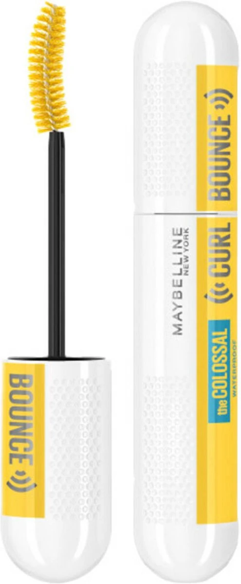 Maybelline Colossal Curl Bounce Mascara Very Black - Waterproof 10 Ml 1 Maybelline Colossal Curl Bounce Mascara Very Black - Waterproof 10 Ml