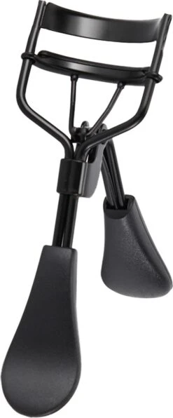 INTER-ESQUE® Wimperkruller - Eyelash Curler + 5x Gratis Extra Siliconen Pad - Zwart