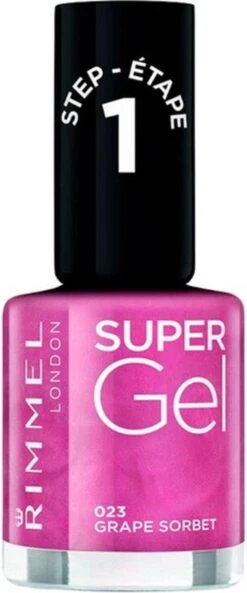 Rimmel London Super Gel Nagellak - 062 Punk Rock 19 Rimmel London Super Gel Nagellak - 062 Punk Rock -Mode Cosmetica Winkel 500x1200