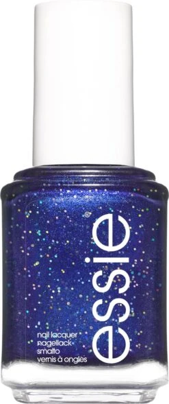 Essie Winter Collection Nagellak – 670 Tied And Blue - Blauwe Glitter Nagellak