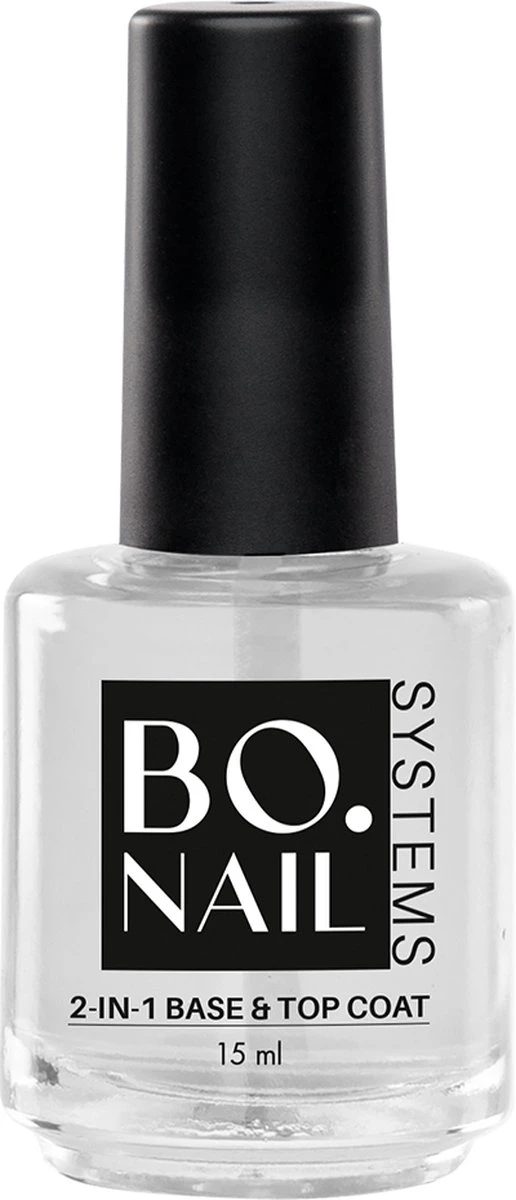 BO.NAIL SYSTEMS BO 2-in-1 Base & Top Coat 15ml 1 BO.NAIL SYSTEMS BO 2-in-1 Base & Top Coat 15ml