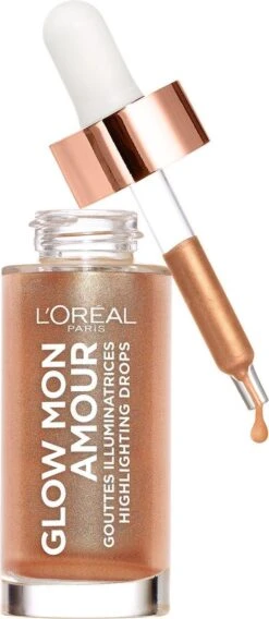L'Oréal Paris Glow Mon Amour Highlighter Drops - 02 Loving Peach 18 L'Oréal Paris Glow Mon Amour Highlighter Drops - 02 Loving Peach -Mode Cosmetica Winkel 522x1200 1