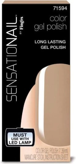 SensatioNail Gel Polish Taupe Tulips - Gel Nagellak - Crème -Mode Cosmetica Winkel 555x1200