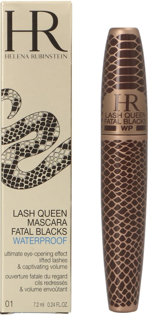 Helena Rubinstein Lash Queen Fatal Blacks Waterproof - Zwart - Mascara 3 Helena Rubinstein Lash Queen Fatal Blacks Waterproof - Zwart - Mascara - Afbeelding 3