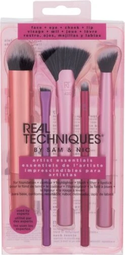 Make-up Borstel Set Artist Essentials Real Techniques (5 Pcs) -Mode Cosmetica Winkel 592x1200 1