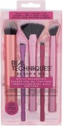 Make-up Borstel Set Artist Essentials Real Techniques (5 Pcs) -Mode Cosmetica Winkel 596x1200 5