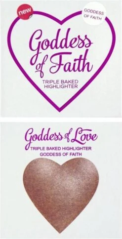 Makeup Revolution Goddess Of Love Tripled Baked Highlighter - Goddess Of Faith -Mode Cosmetica Winkel 613x1200 1