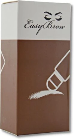 EasyBrow Wenkbrauw Kit Donkerbruin - Wenkbrauw Sjabloon 24 Stuks - Wenkbrauw Stempel - Wenkbrauw Poeder - Eyebrow Stamp - Brow Lift -Mode Cosmetica Winkel 643x1200