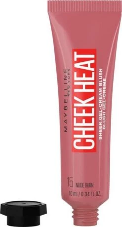 Maybelline Cheek Heat Blush 15 Nude Burn 15 G Crème -Mode Cosmetica Winkel 646x1200 1