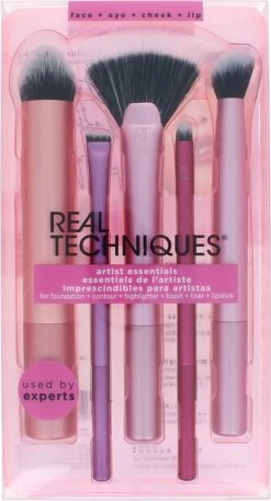Make-up Borstel Set Artist Essentials Real Techniques (5 Pcs) -Mode Cosmetica Winkel 649x1200 1