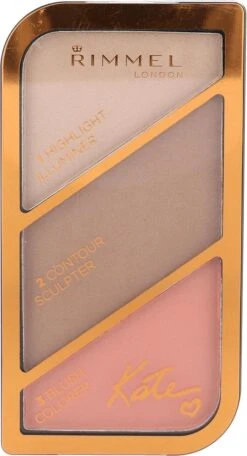 Rimmel London Kate Sculpting Palette Gezichtspoeder - Coral Glow -Mode Cosmetica Winkel 650x1200