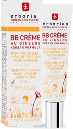 Erborian Bb Cream (bb Creme Make-up Care Face Cream) 15 Ml