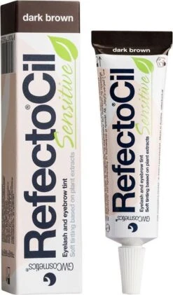 RefectoCil - Sensitive - Wimper & Wenkbrauw Verf - Donkerbruin - 15 Ml -Mode Cosmetica Winkel 704x1200