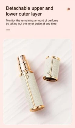 Hervulbare Parfumverstuiver-5ml-Mini Parfumverstuiver-Kleine Spuitfles Voor Parfum-Lege Parfumflesje Voor Op Reis Glasspray Draagbaar Parfumpakket Met Lederen Hoes - Mandarijn Groen -Mode Cosmetica Winkel 707x1200 2