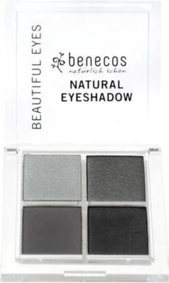 Benecos Vegan Oogschaduw Quattro - Smokey Eyes -Mode Cosmetica Winkel 717x1200 1