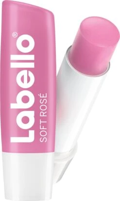 Labello - Lippenbalsem Soft Rosé - Lipverzorging - Lipbalm - Droge Lippen - 24 Uurs Werking - Dames - Meisjes - Kunststof - Roze -Mode Cosmetica Winkel 720x1200 2