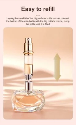 Hervulbare Parfumverstuiver-5ml-Mini Parfumverstuiver-Kleine Spuitfles Voor Parfum-Lege Parfumflesje Voor Op Reis Glasspray Draagbaar Parfumpakket Met Lederen Hoes - Mandarijn Groen -Mode Cosmetica Winkel 727x1200 5