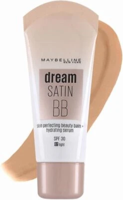 Maybelline Dream Satin BB Cream - Light 8 Maybelline Dream Satin BB Cream - Light -Mode Cosmetica Winkel 742x1200 1