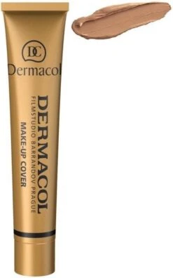 Dermacol Camouflage Make-up Cover Legendary High Covering Make-up - 30 Gram - Vrouw - Waterproof - Tint 223 -Mode Cosmetica Winkel 748x1200