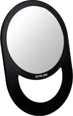 Evolize Onbreekbare Spiegel Met Handvat - Ø 16,5 Cm - Ophangbaar - Rond - Handspiegel - Kappersspiegel - Reisspiegel - Make Up - Afmeting: 28 X 19 Cm - Zwart -Mode Cosmetica Winkel 753x1200 4
