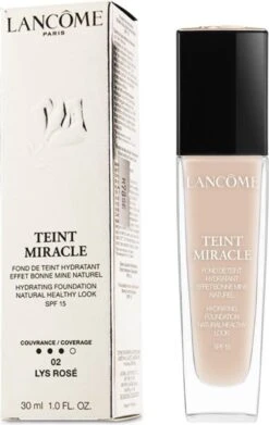 Lancôme Teint Miracle Foundation 30 Ml - 02 Lys Rosé - SPF 15 -Mode Cosmetica Winkel 759x1200 3