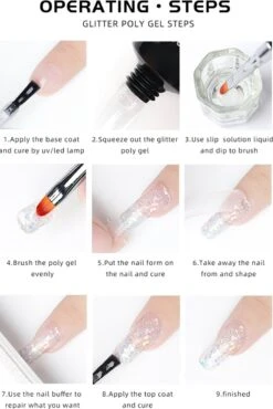 Elvi Polygel Starterskit - Complete Set Inc. USB UV/Led Mini Lamp-Nagelverlenging- Polygel 6 X 15g Perfecte Kleuren Roze - Polyacryl UV Nagellak-Quick Extension Temperature Color Changing UV Gel Pink 27 Elvi Polygel Starterskit - Complete Set Inc. USB UV/Led Mini Lamp-Nagelverlenging- Polygel 6 X 15g Perfecte Kleuren Roze - Polyacryl UV Nagellak-Quick Extension Temperature Color Changing UV Gel Pink -Mode Cosmetica Winkel 802x1200