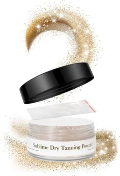 MaMo Subliem - Sublime Dry Tanning Powder - Medium - Baking Powder - Finishing Powder - Met Optie Shimmer - Tanning - Poeder - Spraytan - Glow - Grapes - Visagisten - Finishing Powder - Selftanning Powder - Na Zonnebrand Creme - Foundation - Make-up