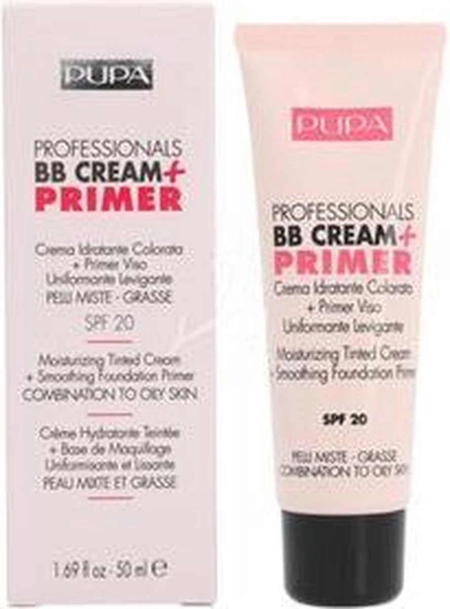 Pupa Milano BB Cream + Primer For Combination To Oily Skin - 001 Nude 12 Pupa Milano BB Cream + Primer For Combination To Oily Skin - 001 Nude - Afbeelding 12