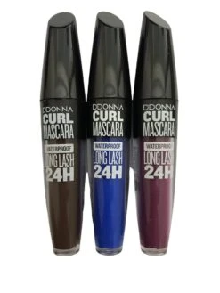 D'Donna - Curl Mascara - Bruin - Waterproof - 1 Flesje Met 8 Gram Inhoud -Mode Cosmetica Winkel 900x1200 22