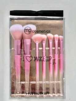 Make-up Borstel Set - 7stuks - Roze -Mode Cosmetica Winkel 901x1200 3