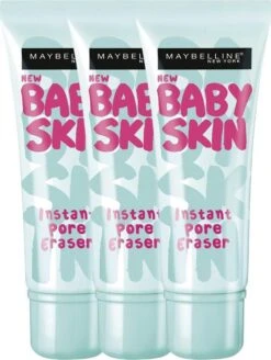 Maybelline Babyskin Pore Eraser Primer - Transparant - 3 Stuks - Voordeelverpakking -Mode Cosmetica Winkel 905x1200 1